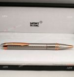 Fake Mont Blanc Pen | Montblanc Starwalker Doue Ballpoint Pen Rose Gold & Silver